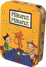 HABA Mini hra pre deti Maunz Maunz v kovovej krabici