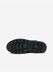 Guess Čierne dámske členkové topánky s ozdobnými remienkami Guess 37