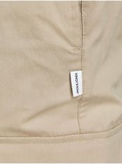 Jack&Jones Béžové nohavice s vreckami Jack & Jones Gordon M