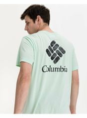 COLUMBIA Tričká s krátkym rukávom pre mužov Columbia - zelená M