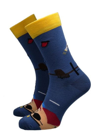 Hesty Socks unisex ponožky cope modrá