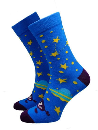Hesty Socks unisex ponožky ufo tmavo modrá