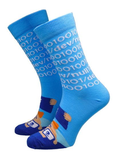 Hesty Socks unisex ponožky it tmavo modrá