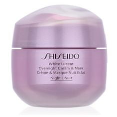 Shiseido Nočný krém a maska proti pigmentovým škvrnám White Lucent (Overnight Cream & Mask) 75 ml