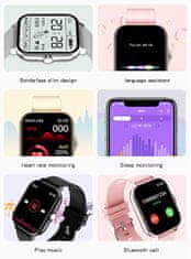 Wotchi Smartwatch WO2GTG - Pink Silicone