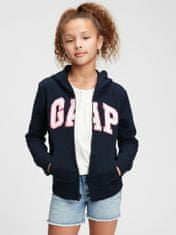 Gap Detská mikina Logo zip hoodie L