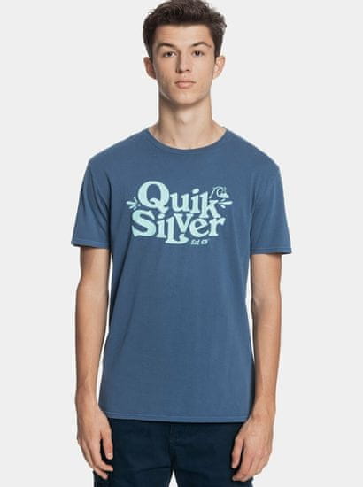 Quiksilver Modré tričko Quiksilver Quiksilver