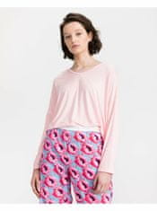 Calvin Klein Ružové tričko na spanie Calvin Klein Underwear S