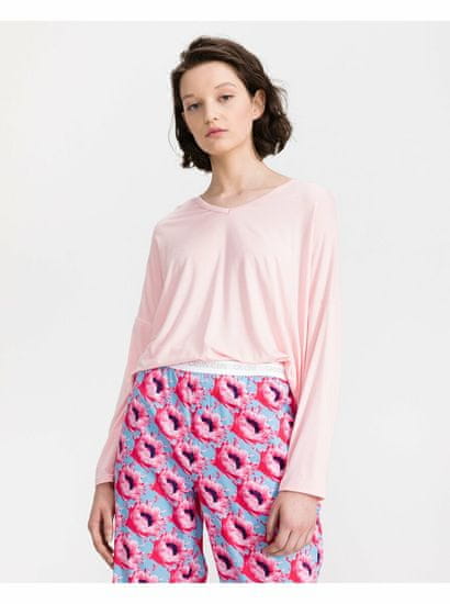 Calvin Klein Ružové tričko na spanie Calvin Klein Underwear