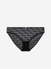 Calvin Klein Čierne vzorované nohavičky Calvin Klein Underwear XS