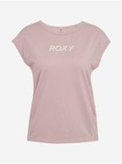 ROXY Tričká s krátkym rukávom pre ženy Roxy - ružová M