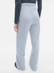 Calvin Klein Svetlomodré dámske voľné tepláky Calvin Klein Micro Flock Jog Pants M