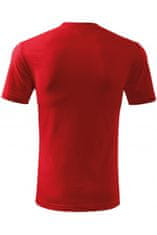 Pánske tričko klasické, červená, S