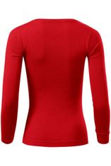 Malfini Dámske tričko s dlhými rukávmi, červená, M