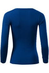 Malfini Dámske tričko s dlhými rukávmi, kráľovská modrá, XS