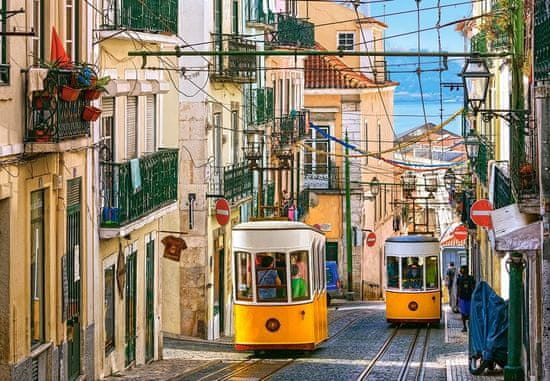 Castorland Puzzle Lisabonské električky, Portugalsko 1000 dielikov