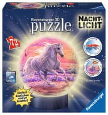 Ravensburger Svietiace puzzleball Kôň na pláži 72 dielikov