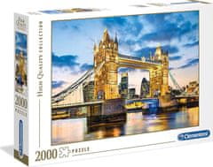 Clementoni Puzzle Tower Bridge za súmraku 2000 dielikov