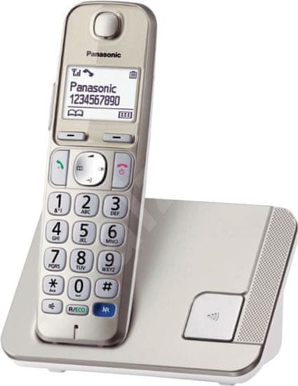 PANASONIC KX-TGE210FXN telefón bezdrôtový na pevnú linku