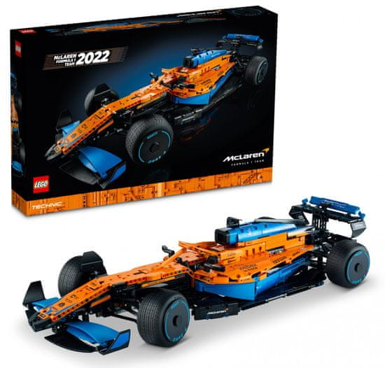 LEGO Technic 42141 Závodné auto McLaren Formula 1 - rozbalené