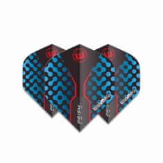 Winmau Letky Prism Zeta - Blue and Red W6915.307