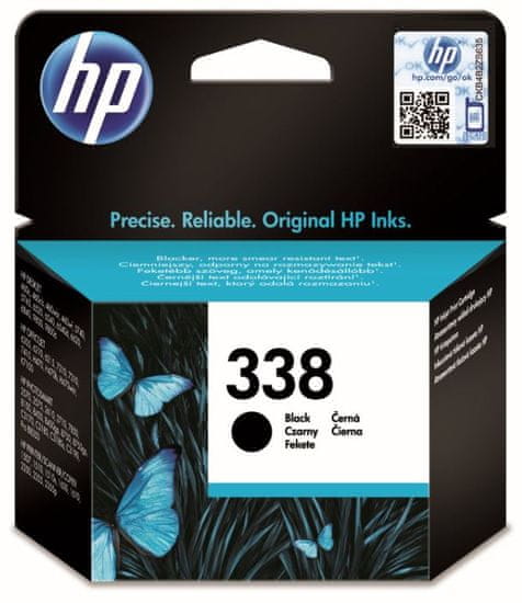 HP 338 čierna - originálna náplň (C8765EE)