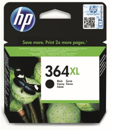 HP 364XL čierna - originálna náplň (CN684EE)