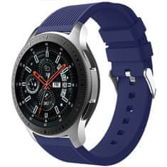 4wrist Silikónový remienok na Samsung Galaxy Watch - Midnight Blue 22 mm