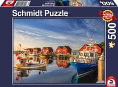 Schmidt Puzzle Prístav Weisse Wiek, Nemecko 500 dielikov