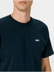 Vans Tmavě modré pánské tričko VANS Left Chest Logo S