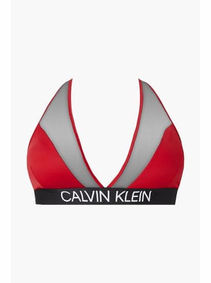 Calvin Klein Červený horný diel plaviek High Apex Triangle-RP Calvin Klein Underwear