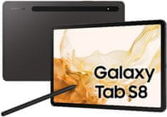 SAMSUNG Galaxy Tab S8, 8GB/128GB, Wi-Fi, Dark Gray (SM-X700NZAAEUE)
