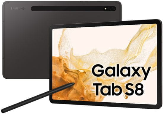 SAMSUNG Galaxy Tab S8, 8GB/128GB, 5G, Dark Gray (SM-X706BZAAEUE)