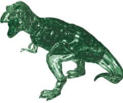 HCM Kinzel 3D Crystal puzzle Tyranosaurus zelený 49 dielikov