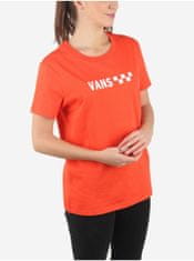 Vans Tričká s krátkym rukávom pre ženy VANS - oranžová S