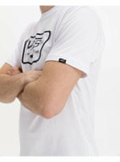 Vans Biele pánske tričko s potlačou VANS Full Patch XXL