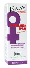Hot HOT V-Activ Stimulation spray 50ml afrodiziakum pre ženy