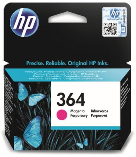 HP 364 purpurová - originálna náplň (CB319EE)