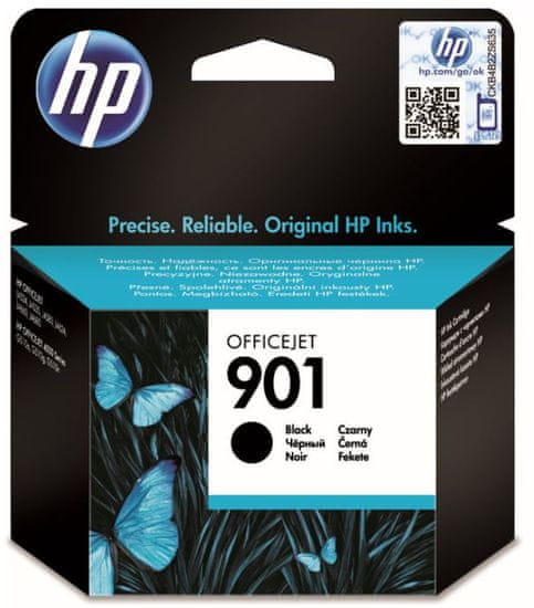 HP 901 čierna - originálna náplň (CC653AE)