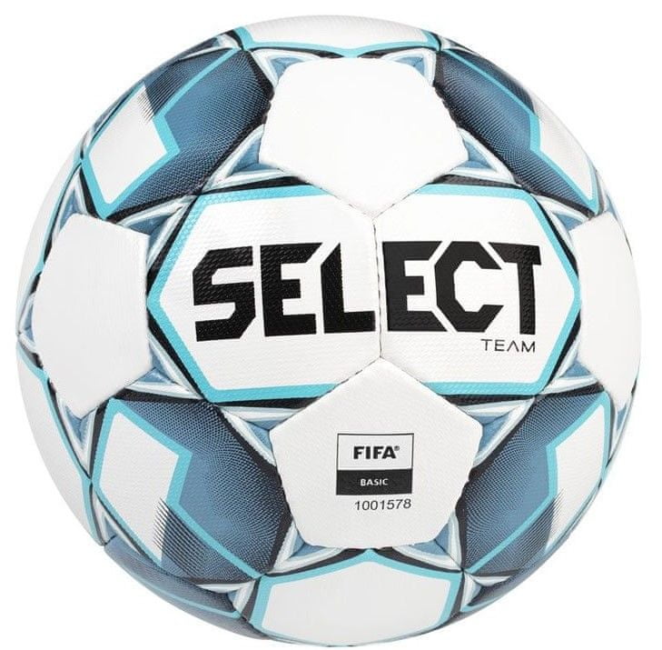 SELECT Futbalová lopta FB Team FIFA Basic biela 5
