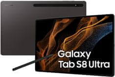 Galaxy Tab S8 Ultra, 8GB/128GB, 5G, Dark Grey (SM-X906BZAAEUE)