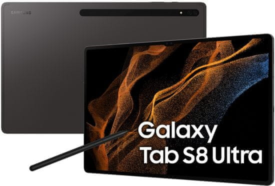SAMSUNG Galaxy Tab S8 Ultra, 12GB/256GB, Wi-Fi, Dark Grey (SM-X900NZAEEUE)