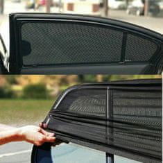 Netscroll Slnčná clona do auta (2 ks) ochrana pred slnkom a teplom, jednoduchá a rýchla inštalácia, AutoShade