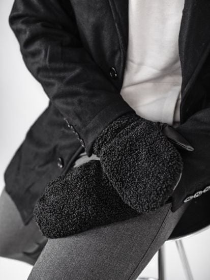 Urban Classics Pánske rukavice Junda čierne