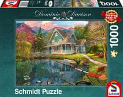 Schmidt Puzzle Domček u jazera 1000 dielikov