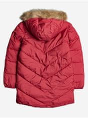 ROXY Červená dievčenská zimná bunda Roxy 164