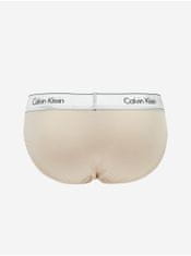 Calvin Klein Béžové nohavičky Calvin Klein XS