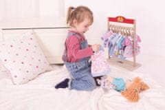 Bigjigs Toys Ružový kabátik s čiapočkou pre bábiku 28 cm