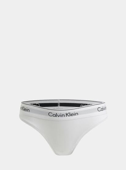 Calvin Klein Biele nohavičky so širokým lemom Calvin Klein Underwear