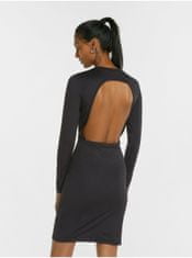 Puma Čierne dámske púzdrové šaty s odhaleným chrbátom Puma Crystal G. S